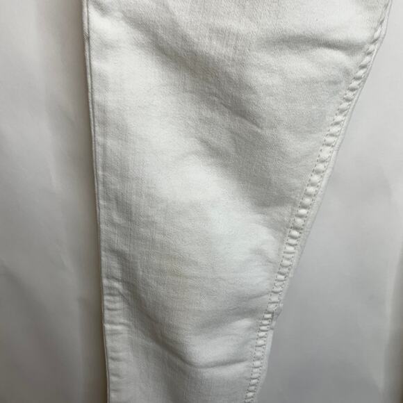 Amuse Society White Skinny Jeans Button Fly Sz 26 - Picture 3 of 10